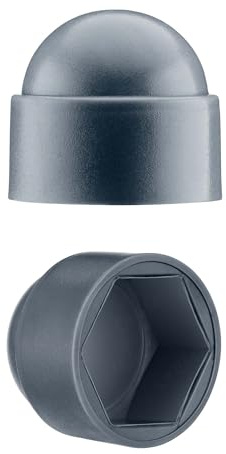 EMFA capuchons de protection hexagonaux M10 pour clé de 17 Anthracite 100 pcs.