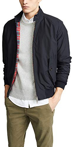Baracuta Men's G9 Original Jacket, Dark Navy, XL