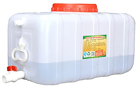 asdchZen Rubinetto per Serbatoio dell'Acqua Contenitore per Serbatoio per Il Trasporto Bottiglia per Bere Cubo per Stoccaggio dell'Acqua Contenitore per Acqua da Campeggio di Gran,30L