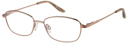 PUCCINI Brille mit Sehstärke für Damen optional mit Sonnenbrillentönung oder Blaulichtfilter, Katzenauge, gefertigt aus Titan (inklusive Brillenetui)