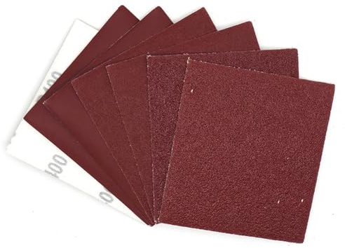 10 Uds papel de lija abrasivo flocado papel de lija autoadhesivo pulidor de grano 60-1000 accesorios de herramientas de pulido 110x100mm, 10PSC, 1000
