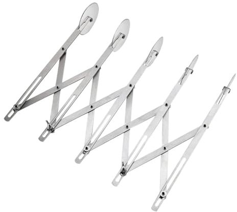 Cabilock Cortador De Masa Cortador De Pizza Con Ruedas Divisor De Pasta Para Galletas