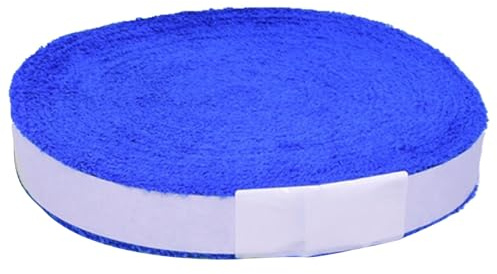 Whoasyst Rollo de cinta antideslizante para raqueta de tenis, absorbente de agua, toalla de bádminton, toalla de agarre para raqueta de bádminton
