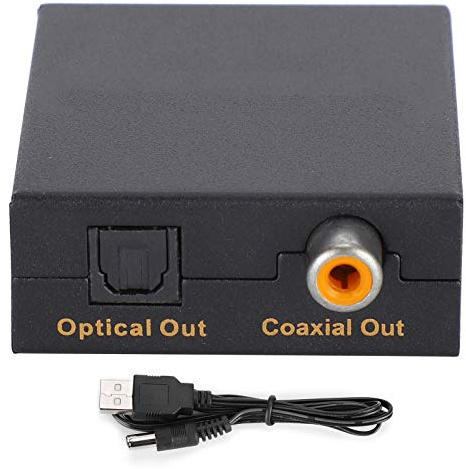 Topiky Convertisseur D'entrée HDMI vers Sortie Coaxiale SPDIF, Extracteur Audio HDMI AR C, Convertisseur Audio DAC, Adaptateur D'extracteur pour Lecteur, Numérique