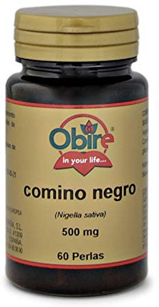Obire - Aceite de Comino Negro, Original de Egipto - Formato 60 perlas 500 mg