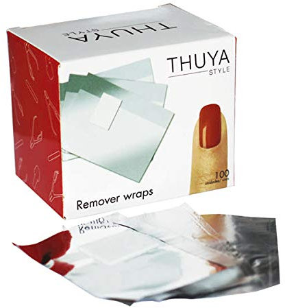 thuya, vernis à ongles (Remover Wraps) – 7 de 1 unité (total : 7 unités)