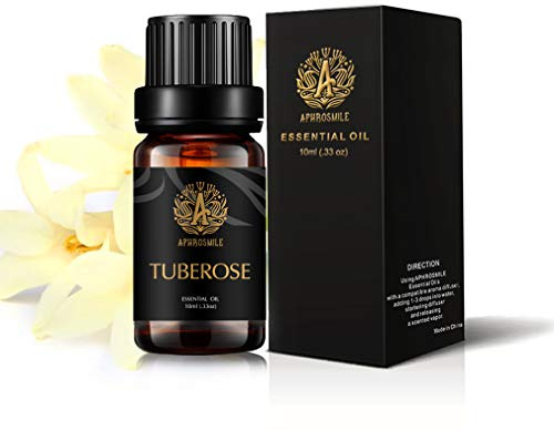 Olio Essenziale di Tuberosa per Aromaterapia - 100% Puro per Diffusore e Umidificatore - Grado Terapeutico per Casa e Sapone - 10ml