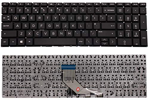 New Laptop Keyboard Replacement For HP Pavilion 15-DA, 15-DB, TPN-C135, 15-da0032wm Notebook Non Backlit UK Layout English Keyboard QWERTY without Frame UK Dispatch
