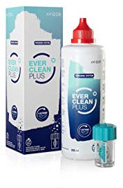 Avizor EverCleanPlus Reinigung und Desinfektion weicher Kontaktlinsen - 350 ml+ 45 Tabletten - 45 Tage Anwendung