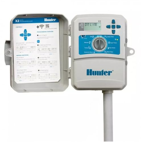 Global Material Programador Hunter X2-601 Exterior 6 Estaciones Compatible con WiFi