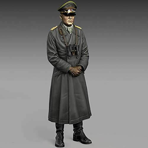 XINGCHANG 1/35 Antiker Offiziersständer im Winter Harz Figur Modellbausätze Miniatur Gk Demontage unbemalt