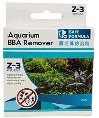 SL Aqua Z-3 Freshwater Aquarium Algae Control - Aquarium BBA Remover and Algae Remover for Large & Small Fish Tanks - Safe Aquarium Water Treatments for Algae Control
