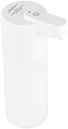 Carlo Milano Batterie Seifenspender: Automatischer Akku-Seifenspender, Infrarot-Sensor, 5 Stufen, 500 ml (Batteriebetriebener, mit Sensor Batterie, Seife)
