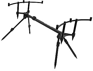 MIKADO BENT 3 ROD POD massiver stabiler variabler Rutenhalter Rutenständer