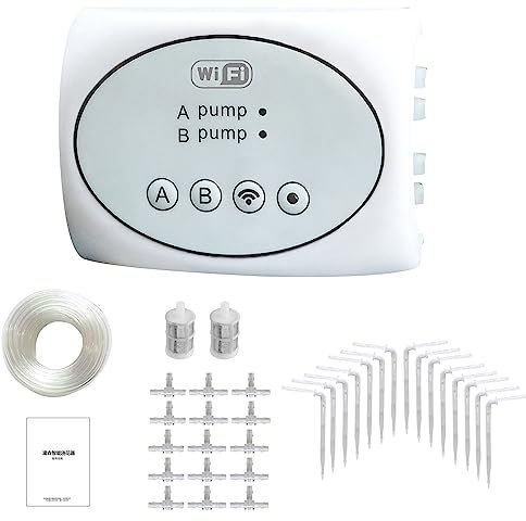 Irfora WiFi Gartenarbeit Wasser Timer Handy APP Steuerung Garten Automatische Bewässerung Gerät Balkon Intelligente Bewässerung System Controller
