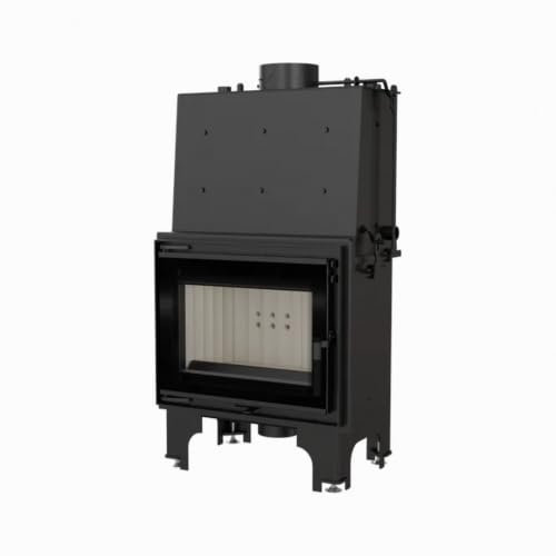Kratki Wasserführender Kamineinsatz AQUARIO M 12 kW Ø 180 schwarz Doppelverglasung