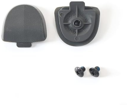 Advokingtap Ersatz-Fersenpolster für Rennrad, kompatibel mit S-Works 6 und S-Works 7, Grau, Paar mit Schrauben (Schuhgröße 38–39)