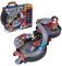 Teamsterz Pack-Away 2 Level Garage | Car Playset Featuring Carwash, Track & Elevator | Easy Fold Carry Case | Includes 3 Diecast Cars | Kids' Toy Car Garage Playset | 3+