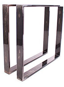 KTC Tec Tischgestell Rohstahl TR80k-700 breit Tischuntergestell Tischkufe Kufengestell (1 Paar)