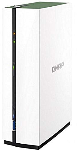 QNAP TS-128A Desktop NAS Gehäuse mit 1 GB DDR4, Powerful 1-Bay Storage Server