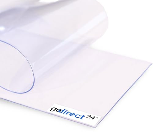 Zettl PVC-Streifen Meterware, 300x3mm, transparent, zur Verwendung als Streifenvorhang/Lamellenvorhang