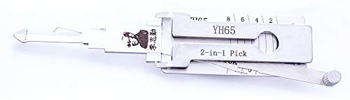Loboo Idea Original LiShi YH65 Auto 2 in 1 Dietrich und Decoder Werkzeug Autotür Öffner Schlosser Werkzeuge Profi Schlosser Werkzeug