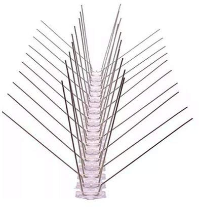 AVIFIN Antipalomas - 5m lineales de Pinchos, Púas antiaves. (Modelo con Apertura de púas = 15cm de Ancho). Combine Distintos Packs de Nuestra Gama AVIFIN.