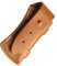 ChengBeautiful Vaina De Cuero Cuchillo al Aire Libre Caja de Cuero Cuchillo Plegable Funda Bolsa de Almacenamiento de Scabbard Universal (Color : Marrón, Size : 11x5.5cm)