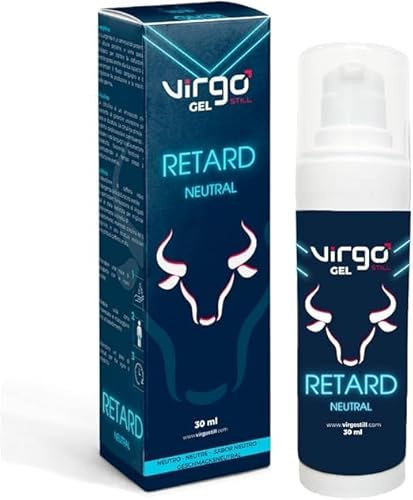 Virgostill Gel Retard - Gel Ritardante Eiaculazione Precoce Uomo - Pomata Ritardante per lui (Neutro)
