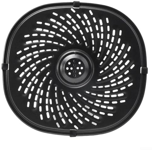 Zilimontt Air Fryer Grillpfanne Ersatzteile für Power XL Gowise 7QT, antihaftbeschichtet, Luftfritteusen-Zubehör, Ersatzschale, Grillpfanne, Rack, Crisperplatte, Grillplatte