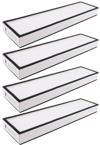 eufeifeiegds Compatible With FLT5000,FLT5111,AC5000E,AC5250PT,AC5350B,CDAP5500, Black+Decker BXAP250 Robot Vacuums Filter Part 4PCS wefeiegds