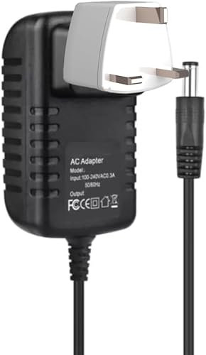 Rlltogto 9V AC-DC Adapter for Bush BDVD8310R 10 Portable DVD Player Power Supply Charger