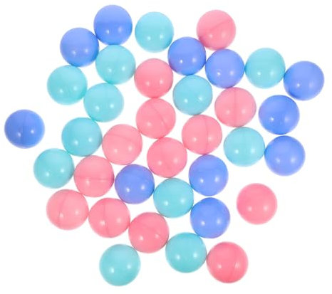 BESPORTBLE 100Piezas Bolas de Piscina Macarrón de Juguetes Oceánicos para Parques Infantiles Resistentes Tóxicos para Pequeños