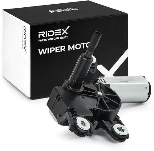RIDEX 295W0331 Wischermotor Scheibenwischermotor Heckwischermotor Hinten 12V 4-Polig Kompatibel mit VW TIGUAN 5N für Links-/Rechtslenker 5N0955711A 5N0955711B