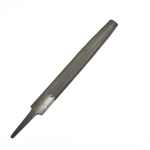Filteilect Metallfeilen-Set in Industriequalität, 150 mm, mittlere Zahnung, legierter Stahl, Handfeilen für Metall- und Holzbearbeitung, flach, rund, halbrund, dreieckig, quadratisch, 5 Stück