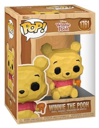 Funko POP! Disney: Winnie the Pooh - Pooh (Whittled) | Official Merch - Collectable Vinyl Figurine for Shelf Display - Birthday Gift Idea for Fans and Collectors
