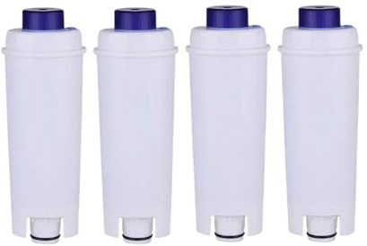 Filtro De Agua Blanda For Cafetera DLSC002. Compatible Con Delonghi DLS C002, 5513292811, CFL-950, SER3017, ECAM ESAM Y ETAM.(4pc)