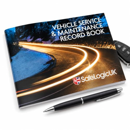 Blank Service History Book, Car Service Book, Van Maintenance Record, Replacement Vehicle Logbook, MOT and Repair Tracker, UK Road Legal Format