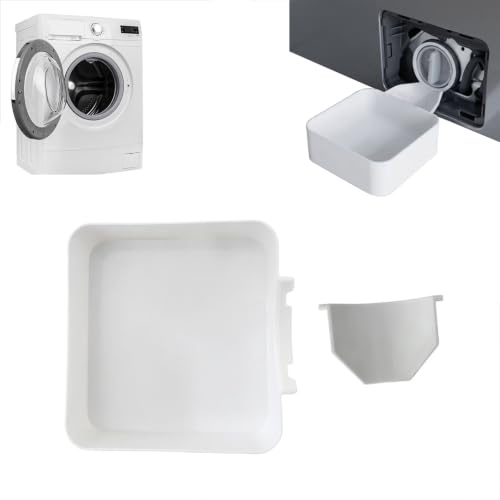 Washer Drain Pan, Water Catch Tray, Leak-Proof Washing Machine Drain Funnel | ReusableWashing Machine Filter Drain Tray, Washer Waste Water Catch Tray For Home Apartment Laundry Room Bathroom