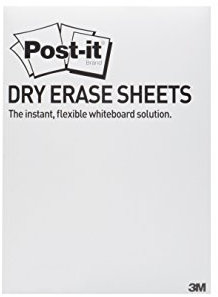 Post-it DEFPACKL-EU Super Sticky Dry Erase Blatt, 27,9 cm x 39,0 cm, 15 Blatt