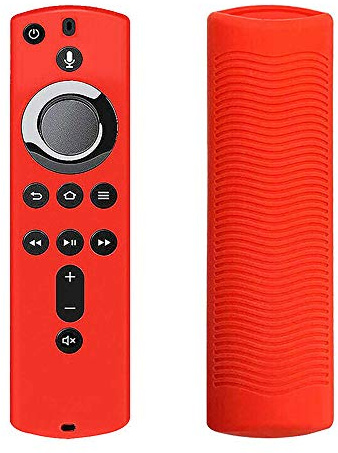 Ellenne Schutzhülle aus Silikon für Amazon Fire TV 4K Alexa