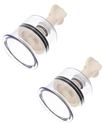 Juego de 2 ventosas, dispositivo de succión al vacío para alivio del dolor de relajación de 3,9 cm