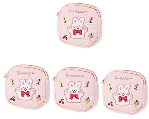 GLEAVI 4 Stücke Stilvolle Dekorative Periode Beutel Tragbare Tasche Für Servietten Funktionale Taschen Frauen