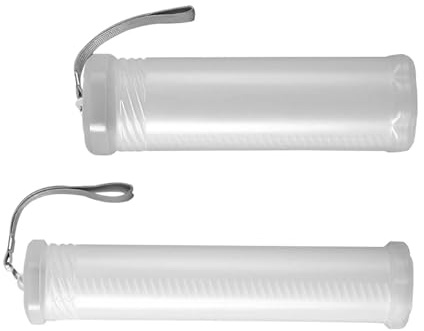 Operitacx Telescopic Pen Holder Expandable Pencil Storage Box Clear Plastic Portable Pen Case Organizer for School Office Art Supplies 2 Pack