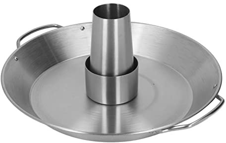 Rejilla para Asador de Pollo, Resistente Rejilla para Asador de Pollo con Lata de Cerveza de Acero Inoxidable 430 para Ganso para Pato