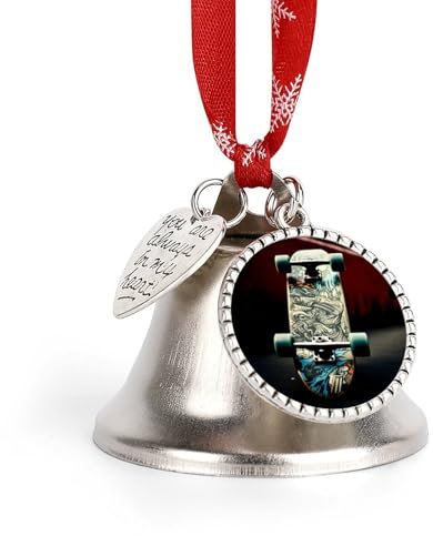 Weihnachtsglocken zum Aufhängen, Klingelglocke, Metall, Weihnachtsschmuck, Schlitten, Weihnachtsbaum, hängende Ornamente, Anhänger, dekorative Kuhglocken für Urlaubsdekoration