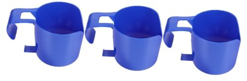 BESPORTBLE 3 Piezas Cerveza Bebiendo Botella de Agua para bebés Reutilizable portavasos Piscina portavasos para Piscina de a botellero Colgante el plastico Blue Reutilizable