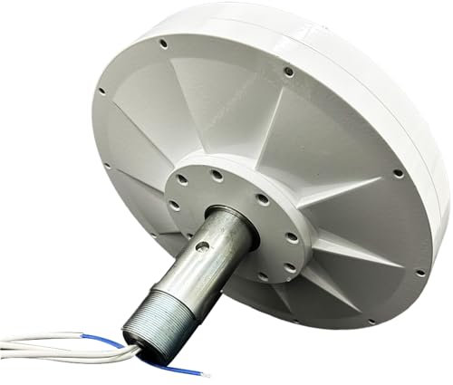3000W Vertikalachse Windkraftanlage – DIY Permanentmagnet Generator 48V/96V/120V/220V/380V, 360rpm, Coreless Lichtmaschine (220, Volt)