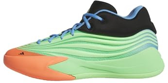 adidas Dame X skor, textil överdel, vit, Lime Burst Signal Coral Blue Burst, 42 EU