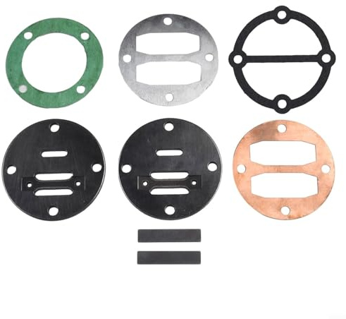 Plaque de valve d'espacement des trous de 46 mm pour pompes à air, construction en métal pour une longue durée de vie